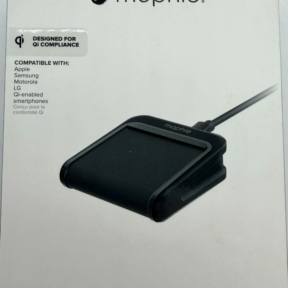 Mophie Charge Stream Pad Mini Wireless Charging Pad 5-watts With Micro USB Cable